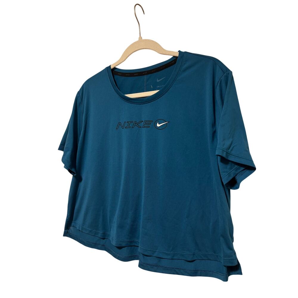 Nike Blue Dri-Fit XL Short Sleeve T-Shirt - Picture 3 of 8